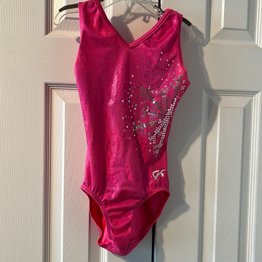 GK Elite gymnastics leotard